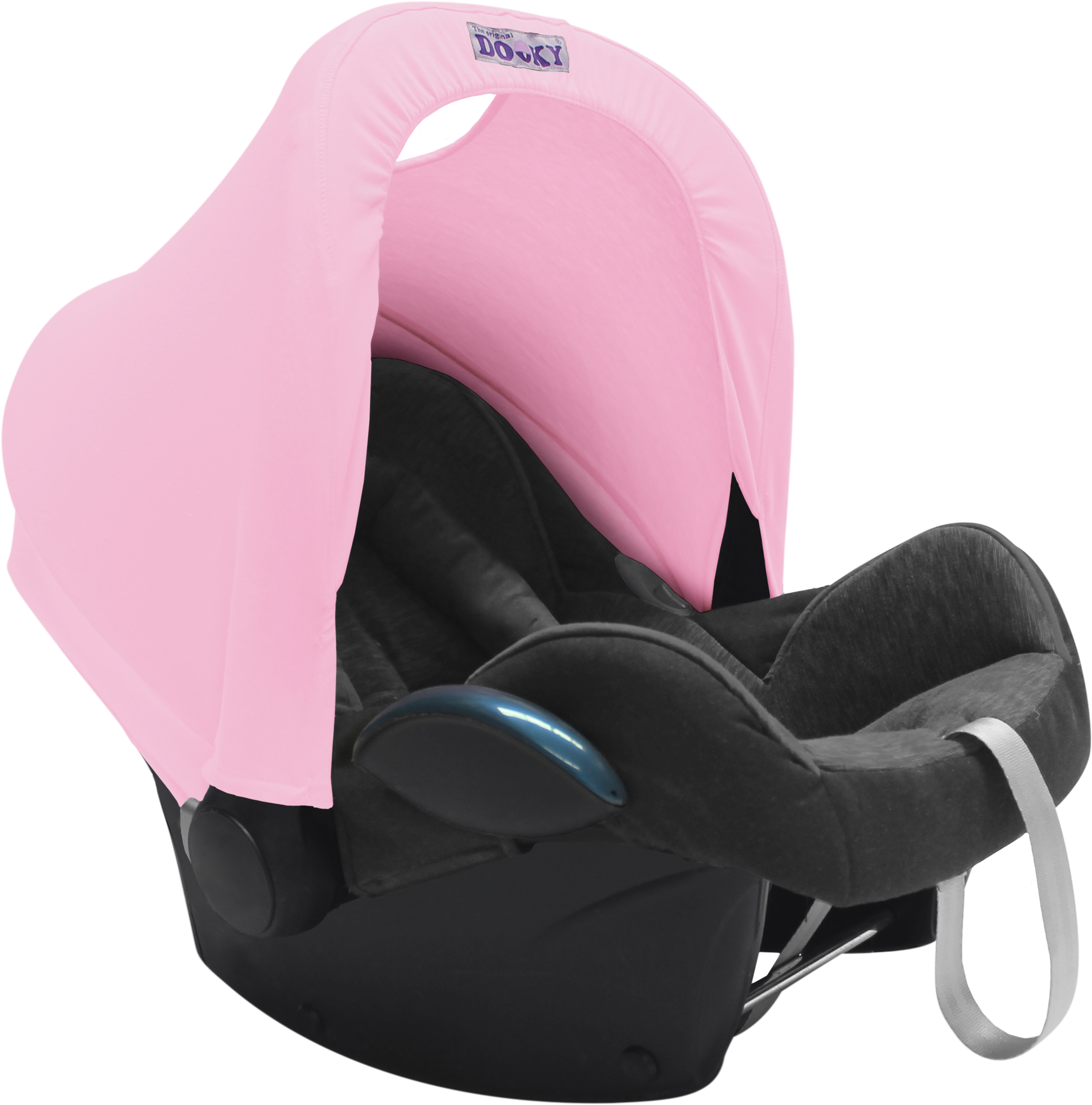 Dooky Hoody Roze voor autostoeltje